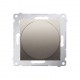 Ściemniacz przyciskowo-obrotowy 20W-500W SIMON 54 - złoty mat DS9T.01/44