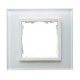 Ramka 1x szkło - biały / ramka pośrednia biała 82617-30